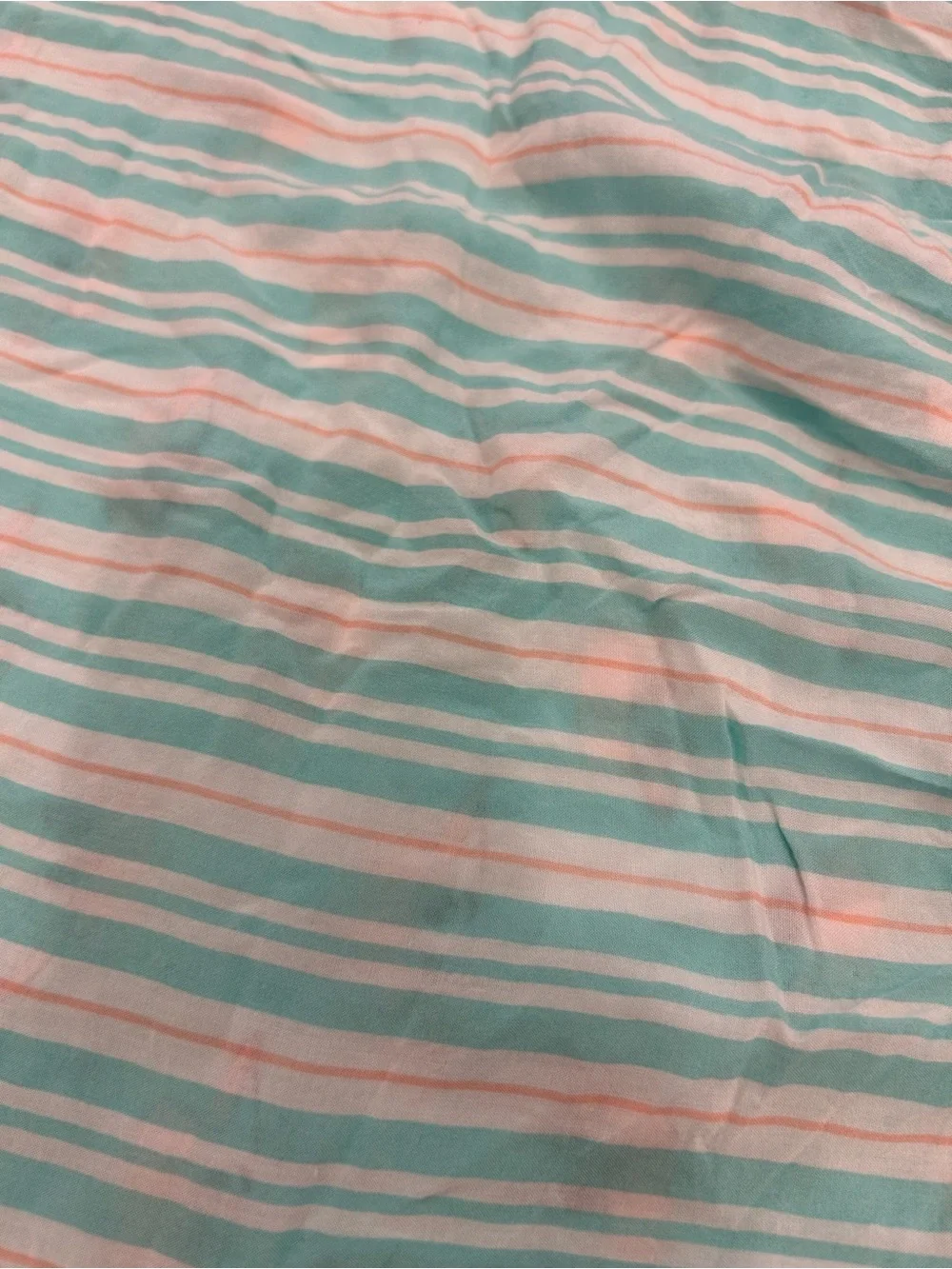 Turquoise Striped & Printed Sleep Shorts - Picture 6 of 10
